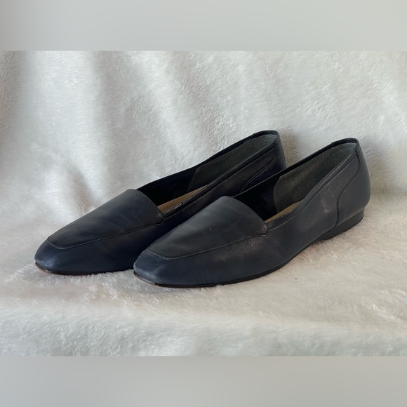 Vintage Blue Leather Enzo Angiolini vero cuoio genuine leather size 8 1/2 - Picture 4 of 5